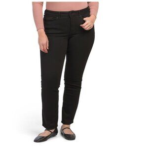 NYDJ  Black Straight Leg Jeans.  SALE